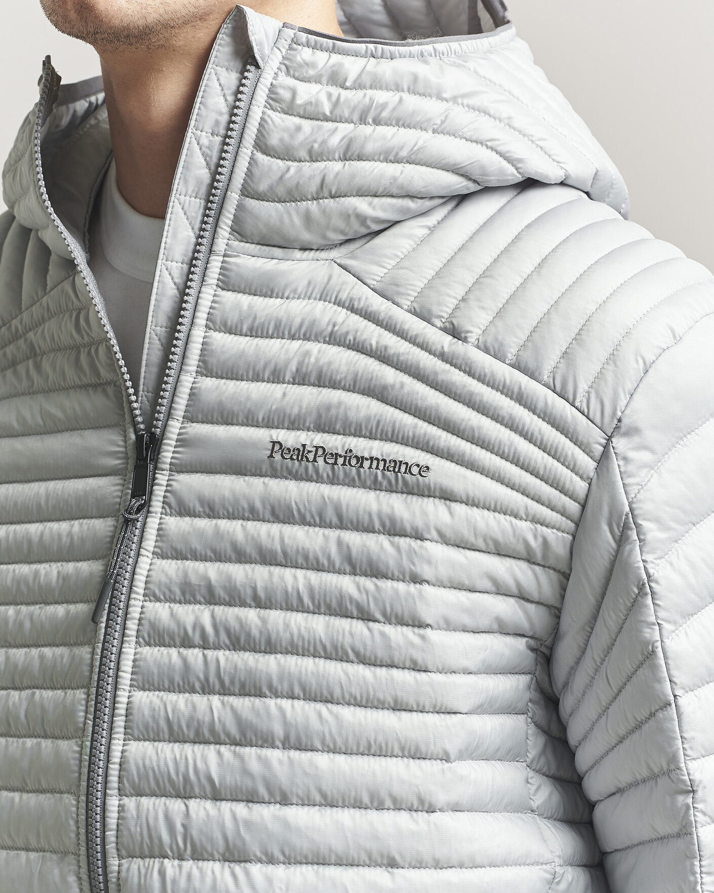 Herren | Jacken | Peak Performance | Monolight Insulated Hooded Jacket Summit Smoke