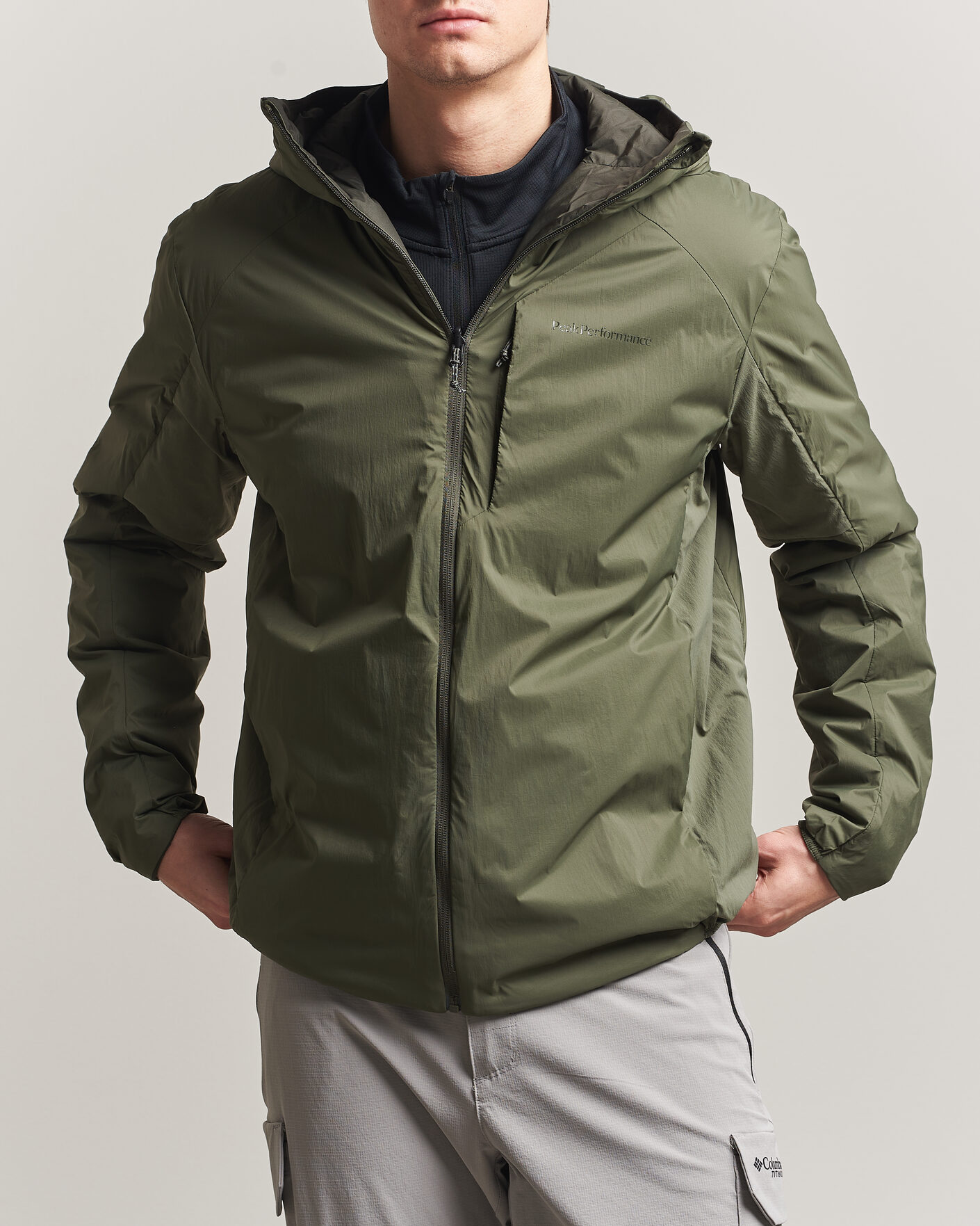 Herren | Jacken | Peak Performance | Freelight Reversible Hooded Jacket Pine Needle