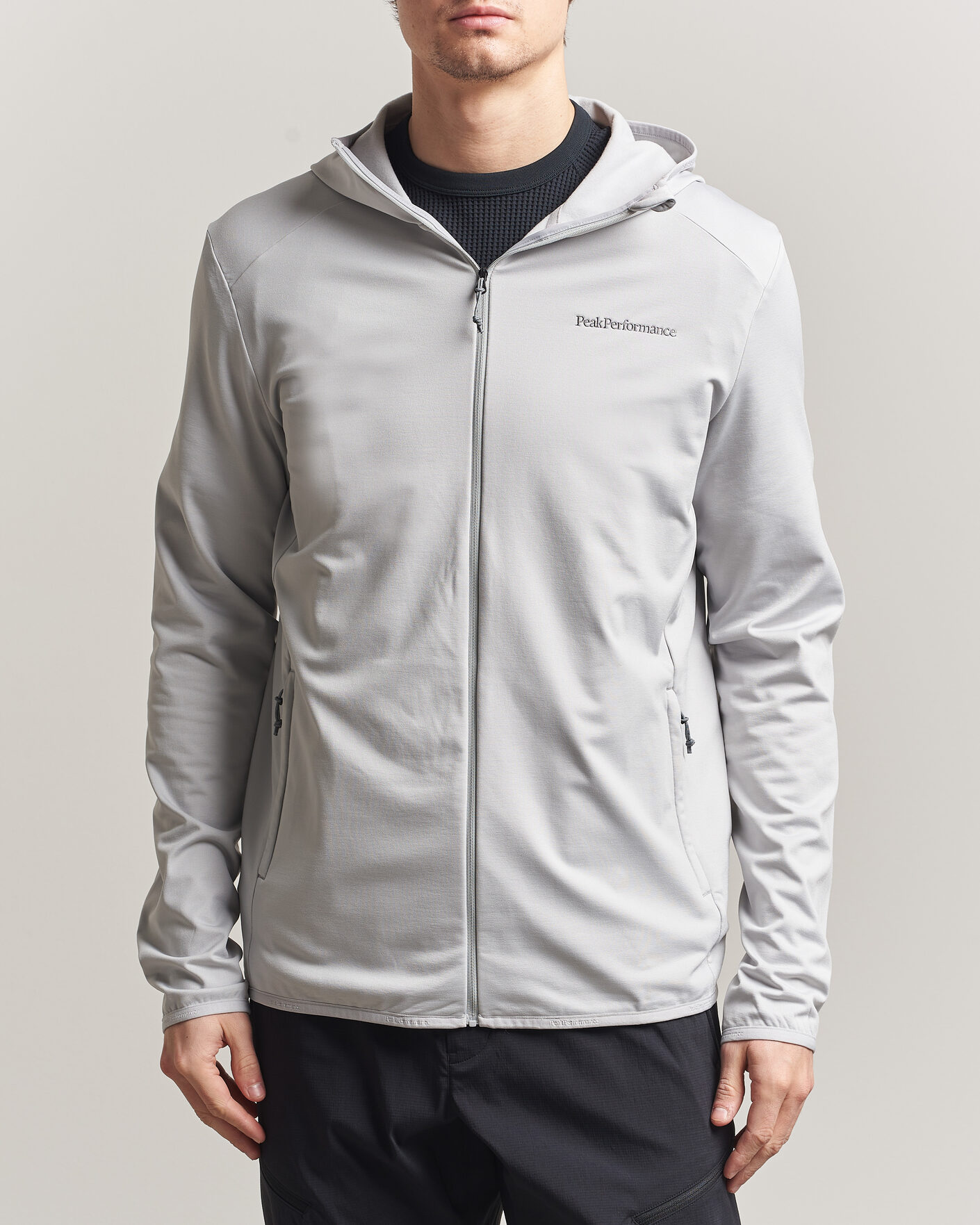 Herren | Pullover | Peak Performance | Light Hooded Full Zip Summit Smoke