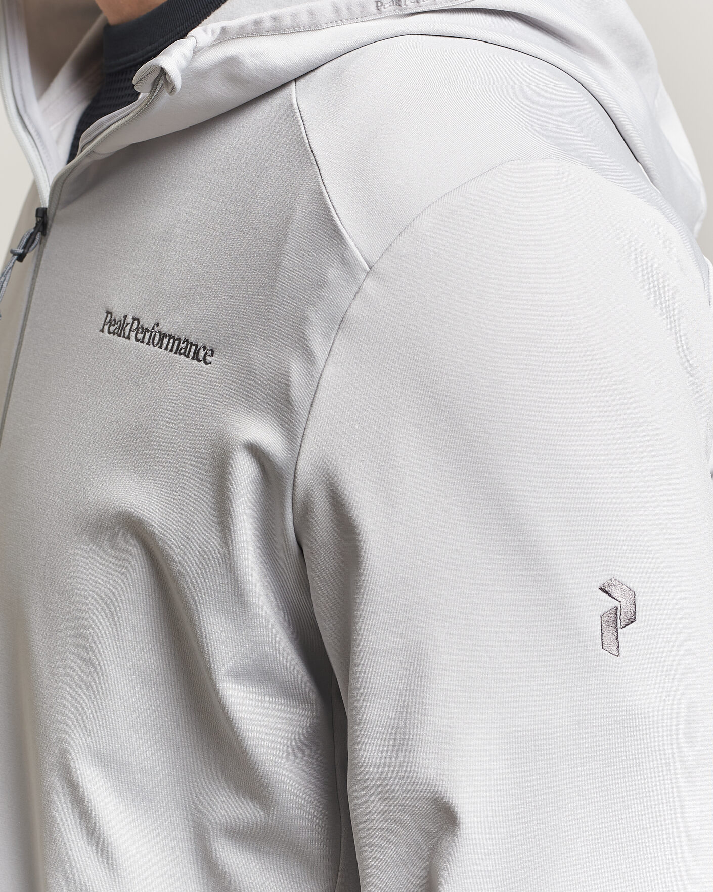 Herren | Pullover | Peak Performance | Light Hooded Full Zip Summit Smoke