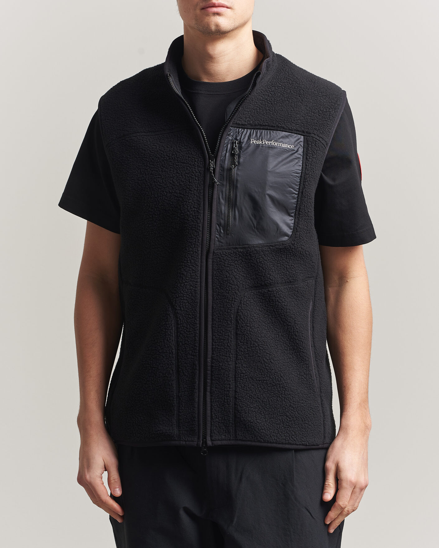 Herren | Westen | Peak Performance | Nature Rush Pile Vest Black