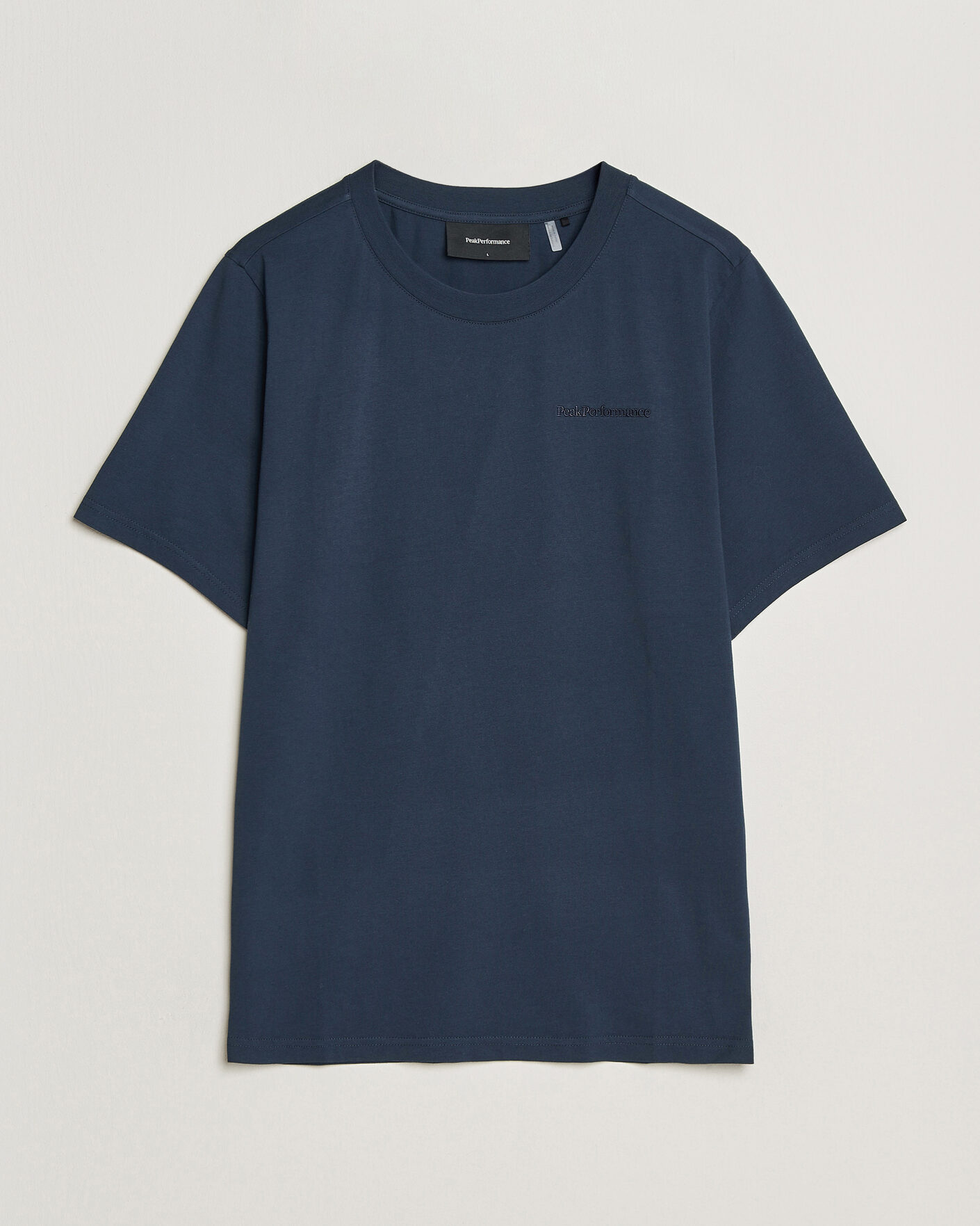Herren | T-Shirts | Peak Performance | Original Crew Neck T-Shirt Blue Shadow