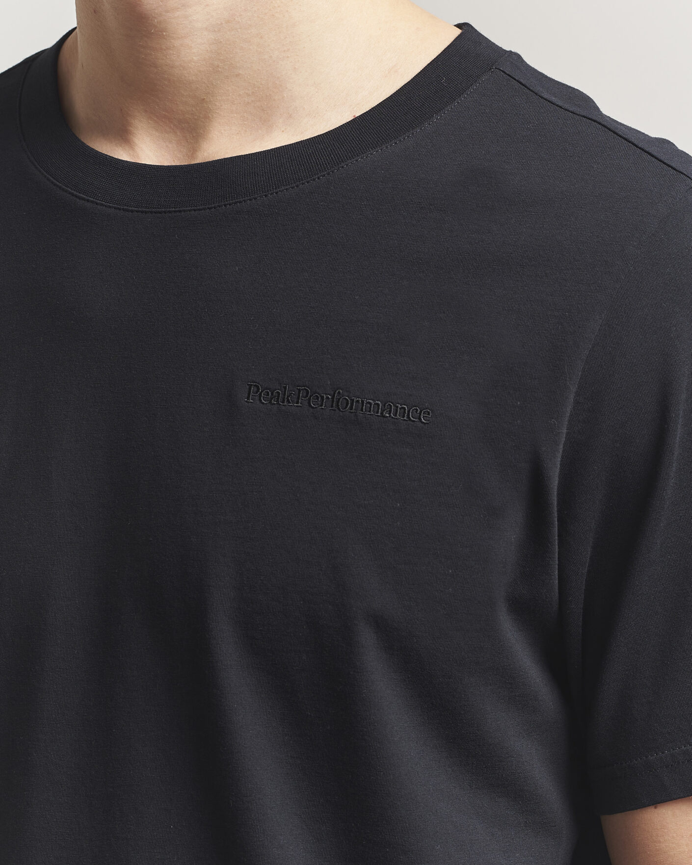 Herren | T-Shirts | Peak Performance | Original Crew Neck T-Shirt Black