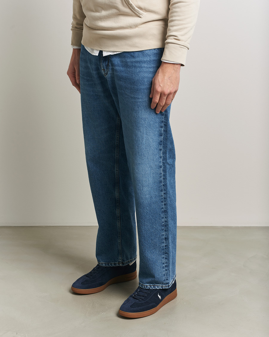 Herren | Sneaker | Polo Ralph Lauren | Bedford Suede Sneakers Navy/Deckwash White