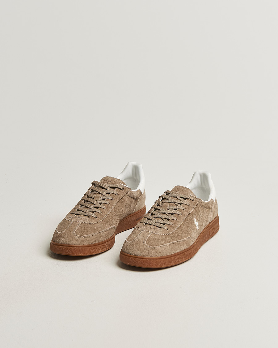 Herren | Sneaker | Polo Ralph Lauren | Bedford Suede Sneakers Dirty Buck/White