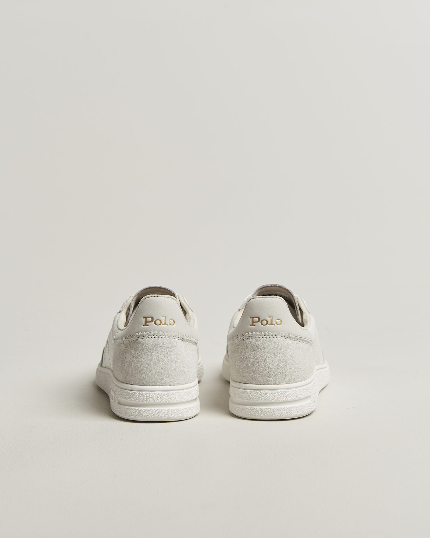 Herren | Sneaker | Polo Ralph Lauren | Bedford Leather/Suede Sneakers Bianco