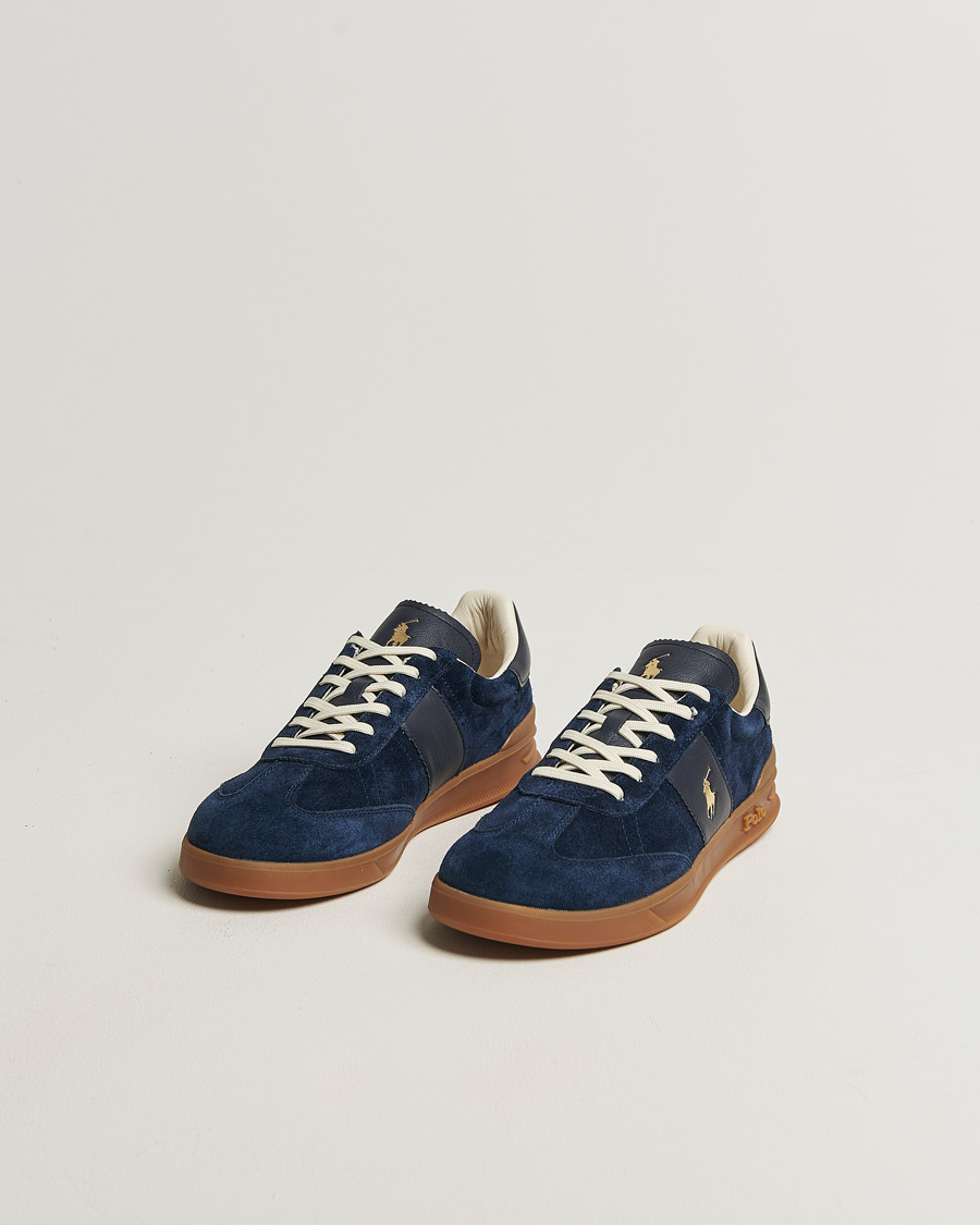 Herren | Sneaker | Polo Ralph Lauren | Aera Suede Sneakers Hunter Navy