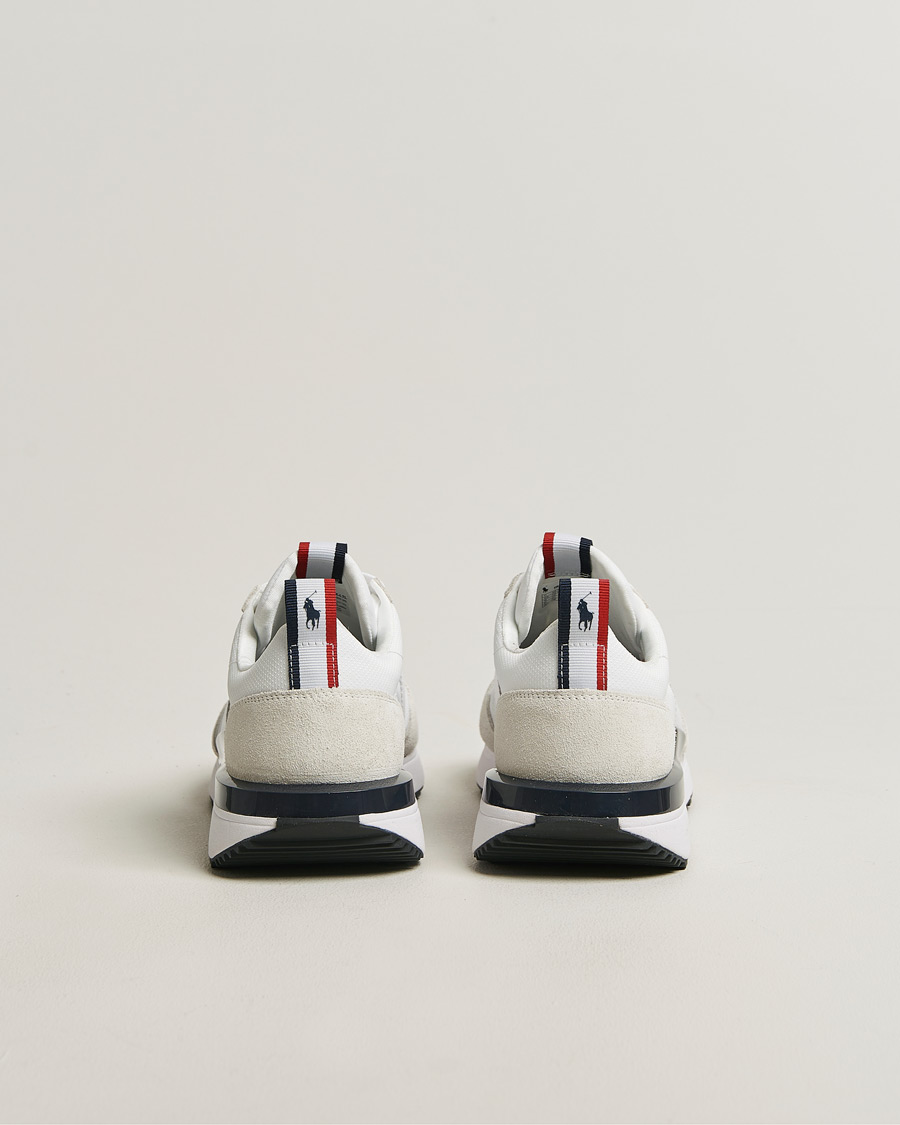 Herren | Sneaker | Polo Ralph Lauren | Train 89 Suede Sneakers White/Navy/Red