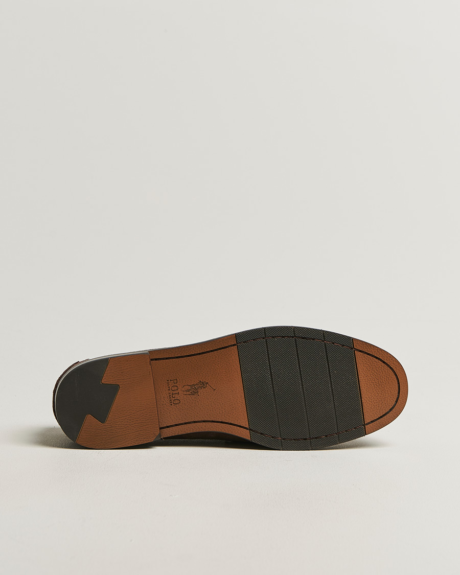 Herren | Loafer | Polo Ralph Lauren | Alston Suede Penny Loafers Dark Brown