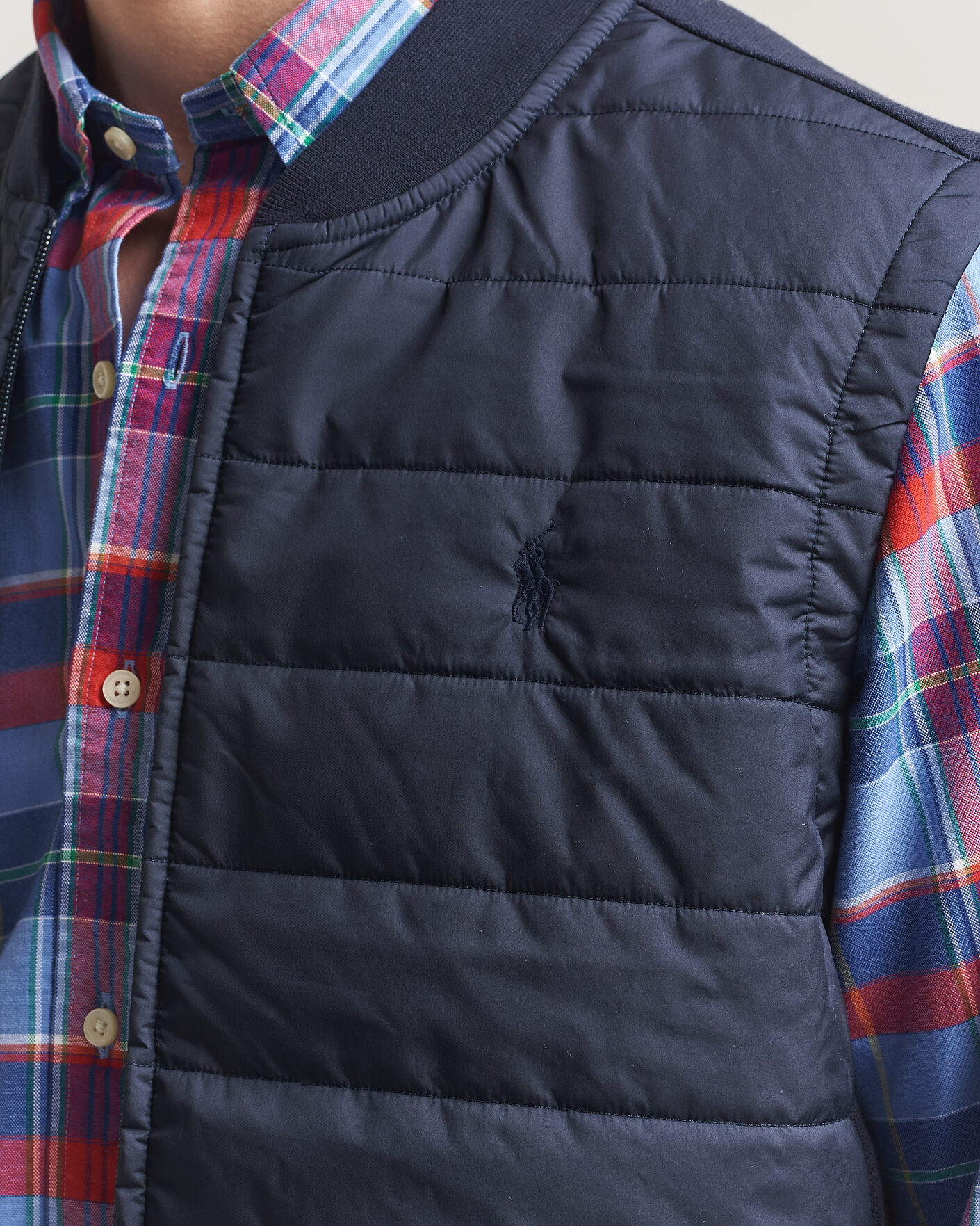 Herren | Pullover | Polo Ralph Lauren | Double Knitted Jaquard Vest Aviator Navy