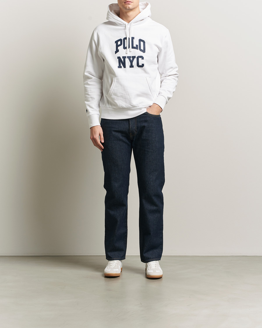 Herren | Pullover | Polo Ralph Lauren | Athletic Fleece Hoodie White