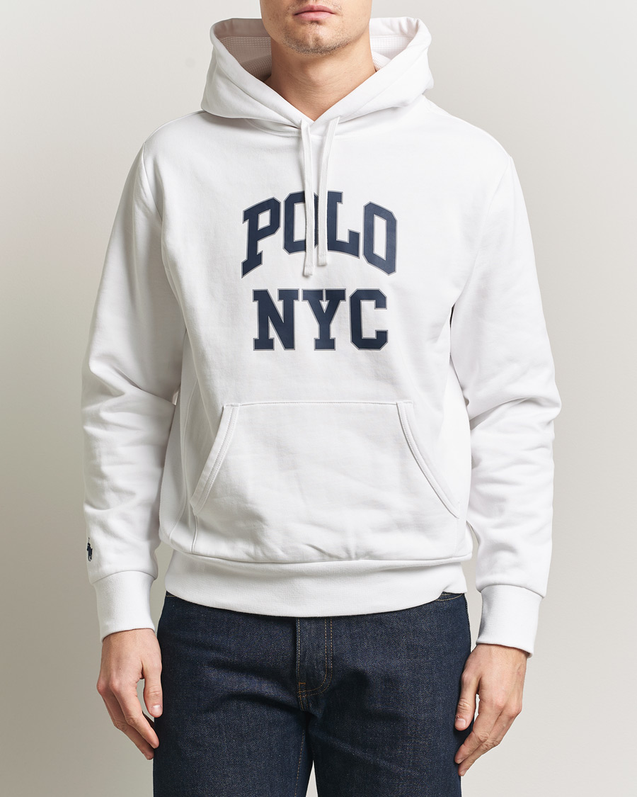 Herren | Pullover | Polo Ralph Lauren | Athletic Fleece Hoodie White
