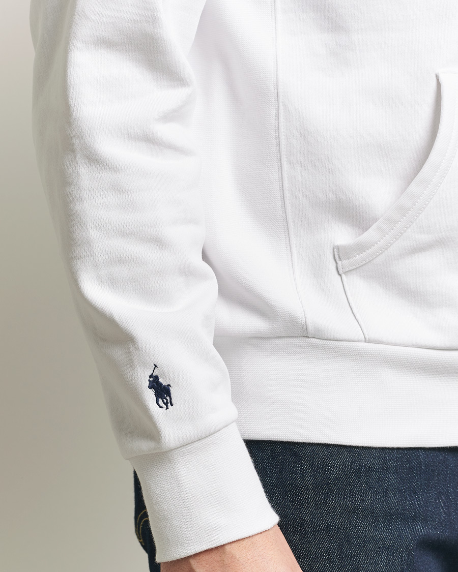 Herren | Pullover | Polo Ralph Lauren | Athletic Fleece Hoodie White