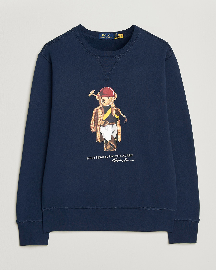 Herren | Pullover | Polo Ralph Lauren | Fleece Bear Sweatshirt Newport Navy