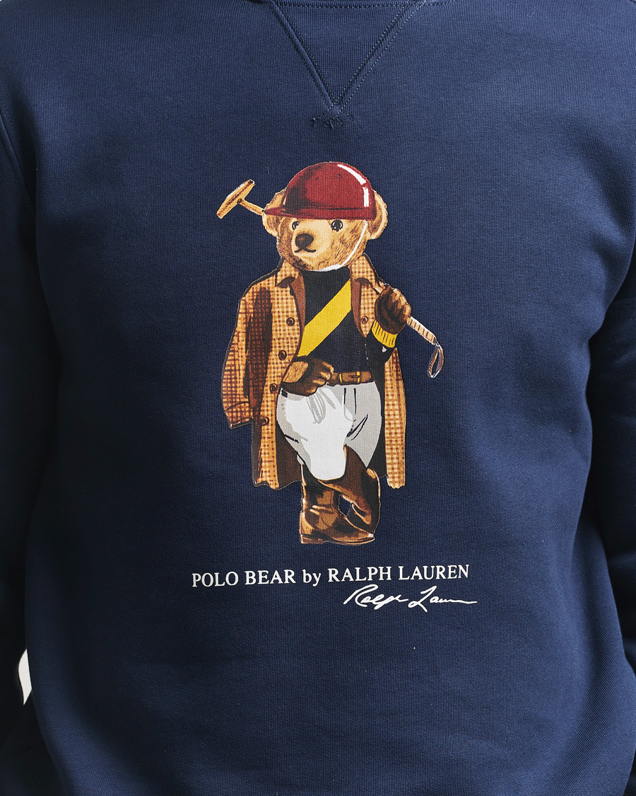 Herren | Pullover | Polo Ralph Lauren | Fleece Bear Sweatshirt Newport Navy