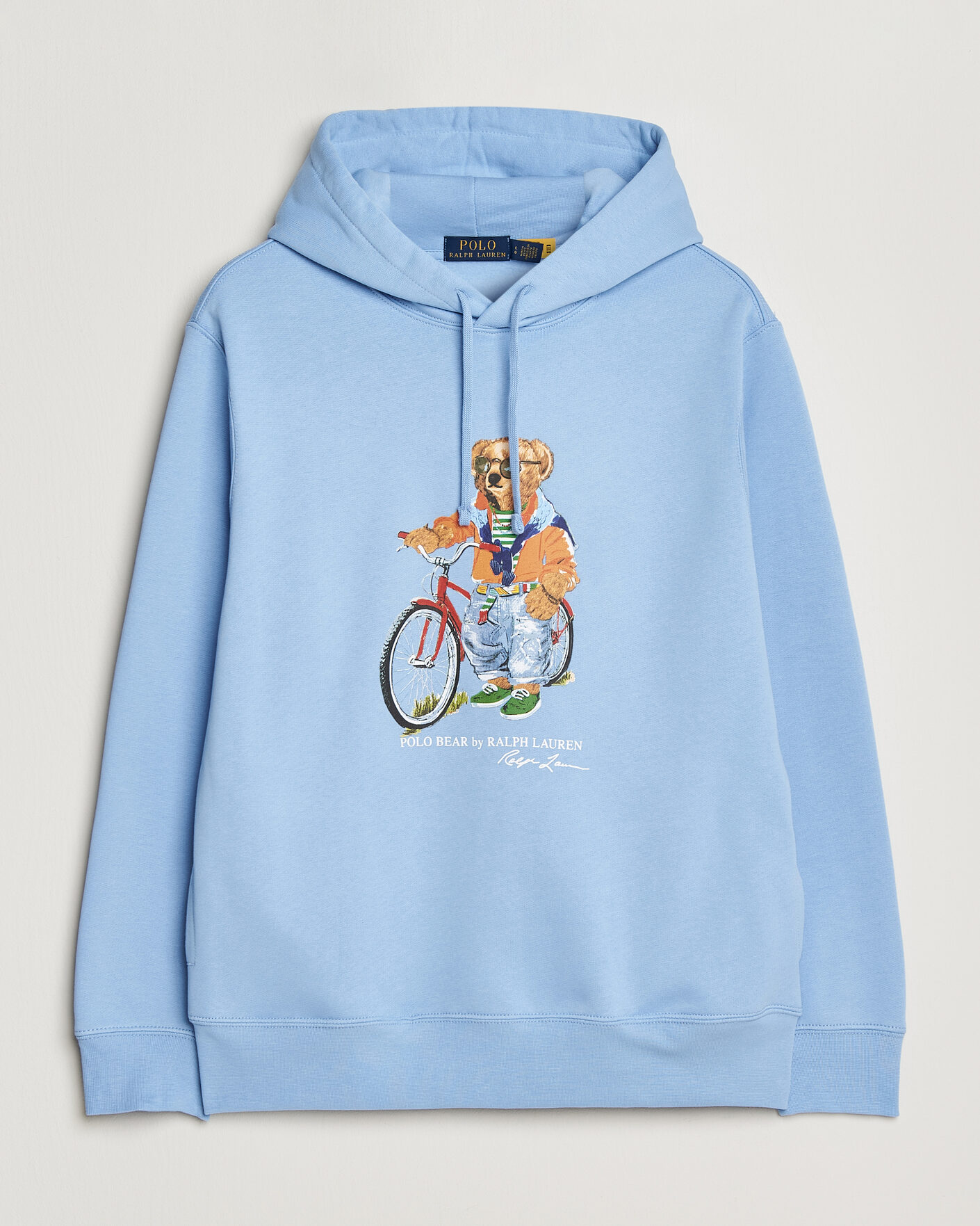 Herren | Pullover | Polo Ralph Lauren | Fleece Bear Hoodie Austin Blue