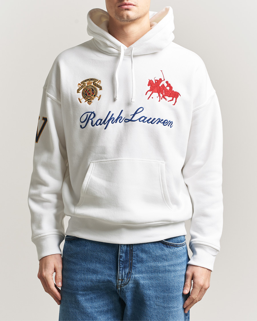 Herren | Pullover | Polo Ralph Lauren | Magic Fleece Logo Hoodie White