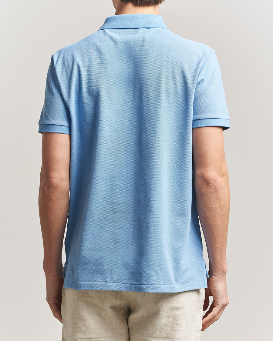 Herren | Poloshirts | Polo Ralph Lauren | Custom Slim Fit Polo Bristol Blue