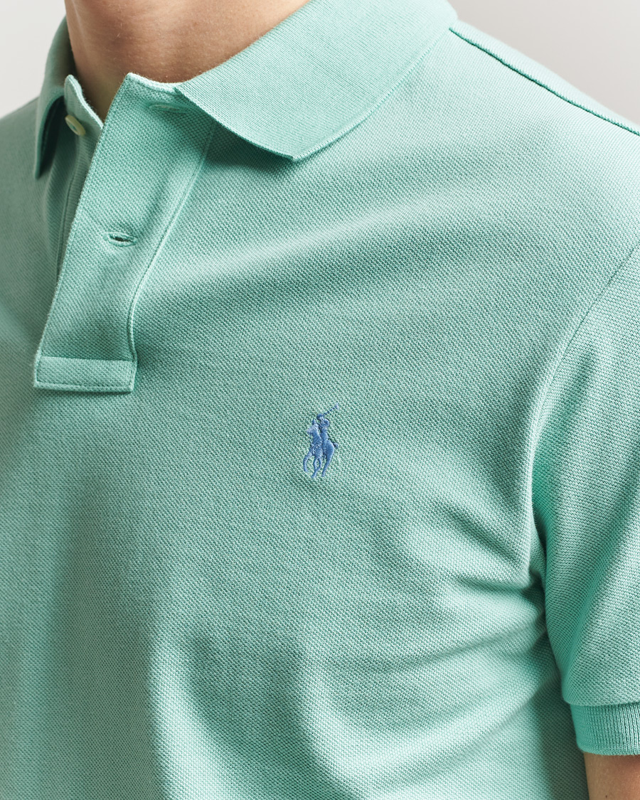 Herren | Poloshirts | Polo Ralph Lauren | Slim Fit Polo Celadon