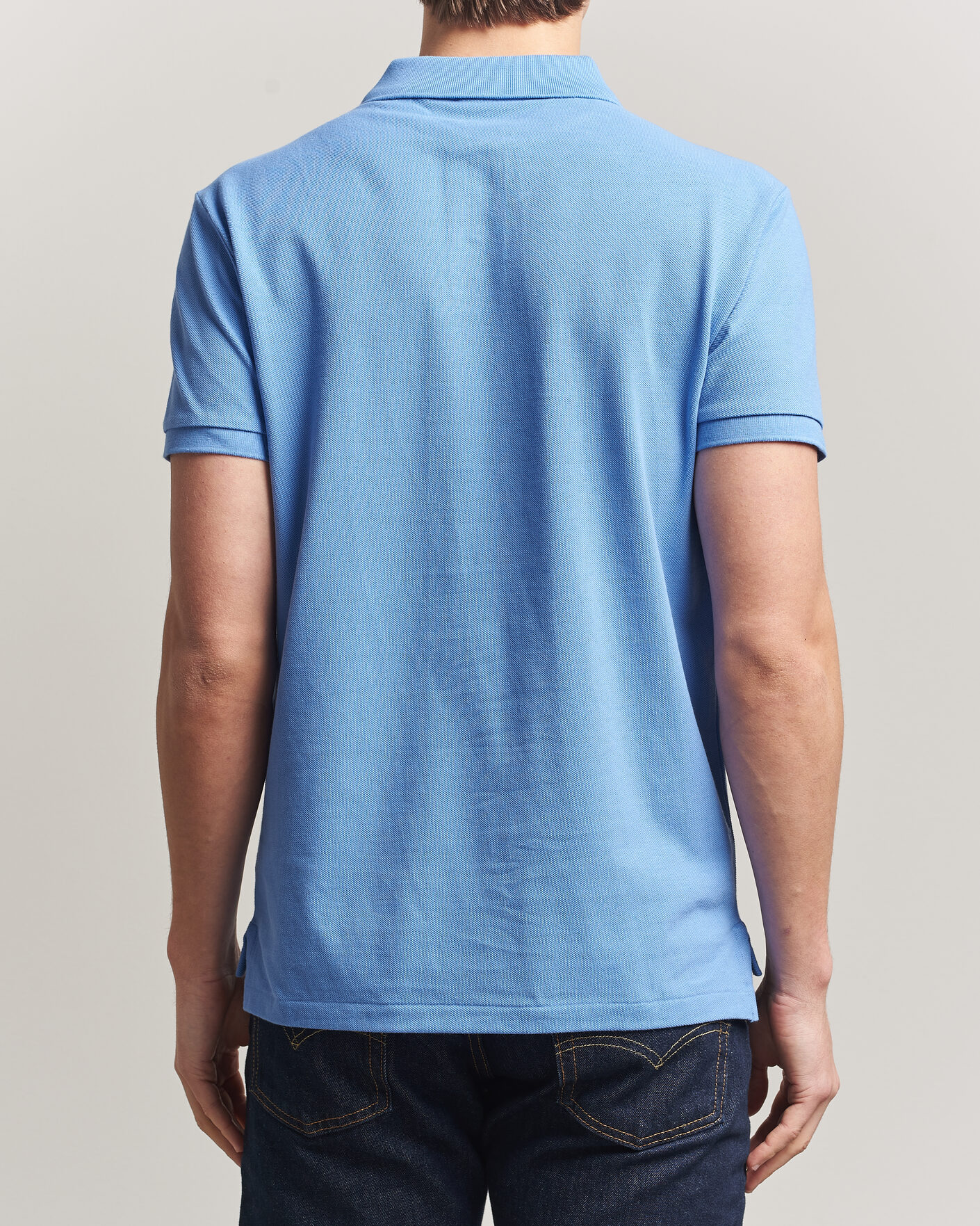 Herren | Poloshirts | Polo Ralph Lauren | Slim Fit Polo Harbour Island Blue