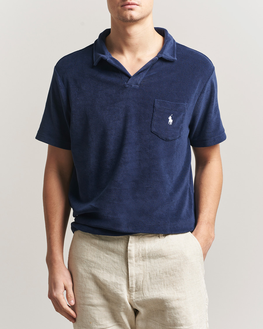 Herren | Poloshirts | Polo Ralph Lauren | Cotton Terry Polo Newport Navy