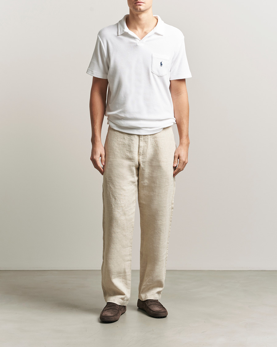 Herren | Poloshirts | Polo Ralph Lauren | Cotton Terry Polo White
