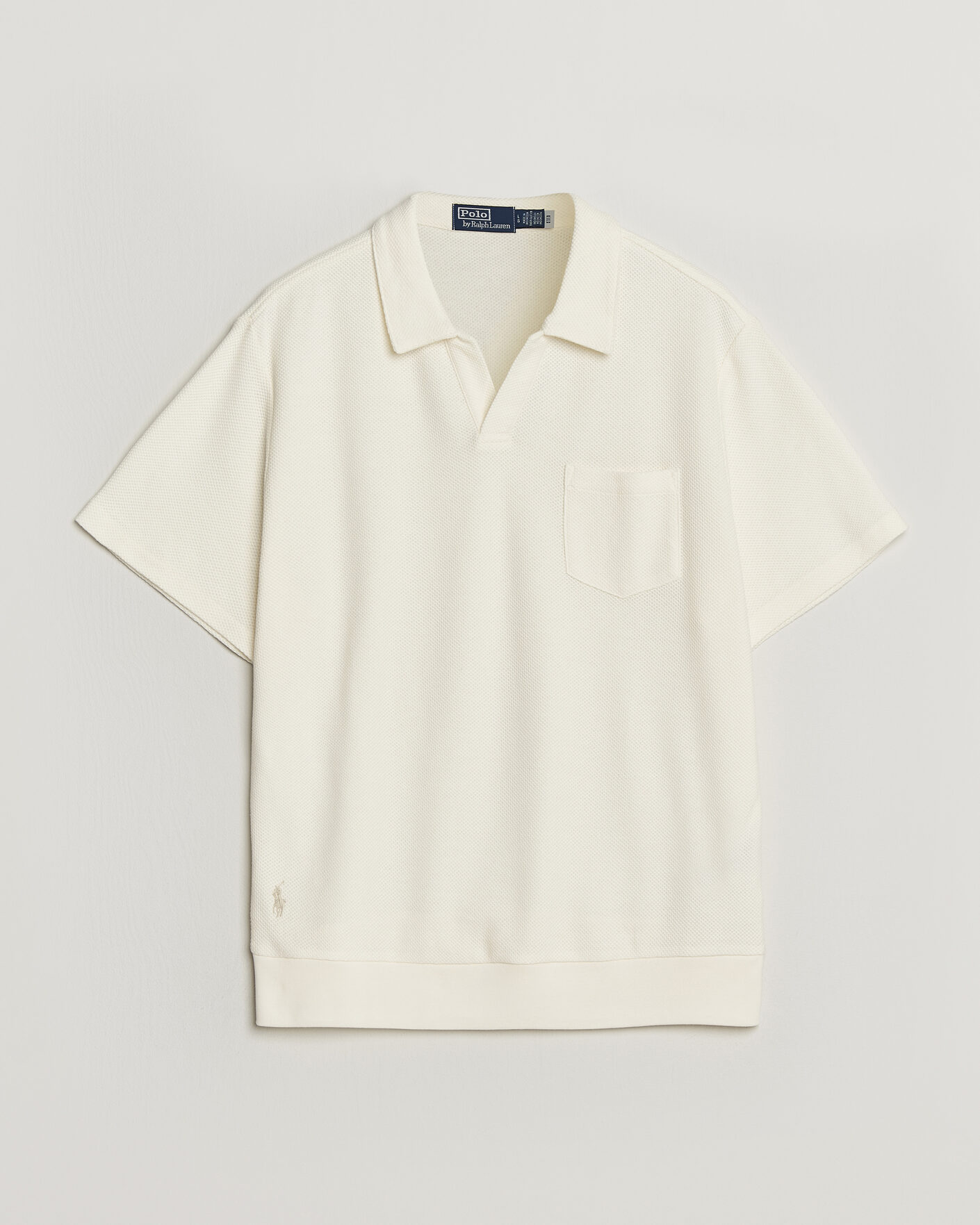 Herren | Poloshirts | Polo Ralph Lauren | Knitted Polo Pale Cream