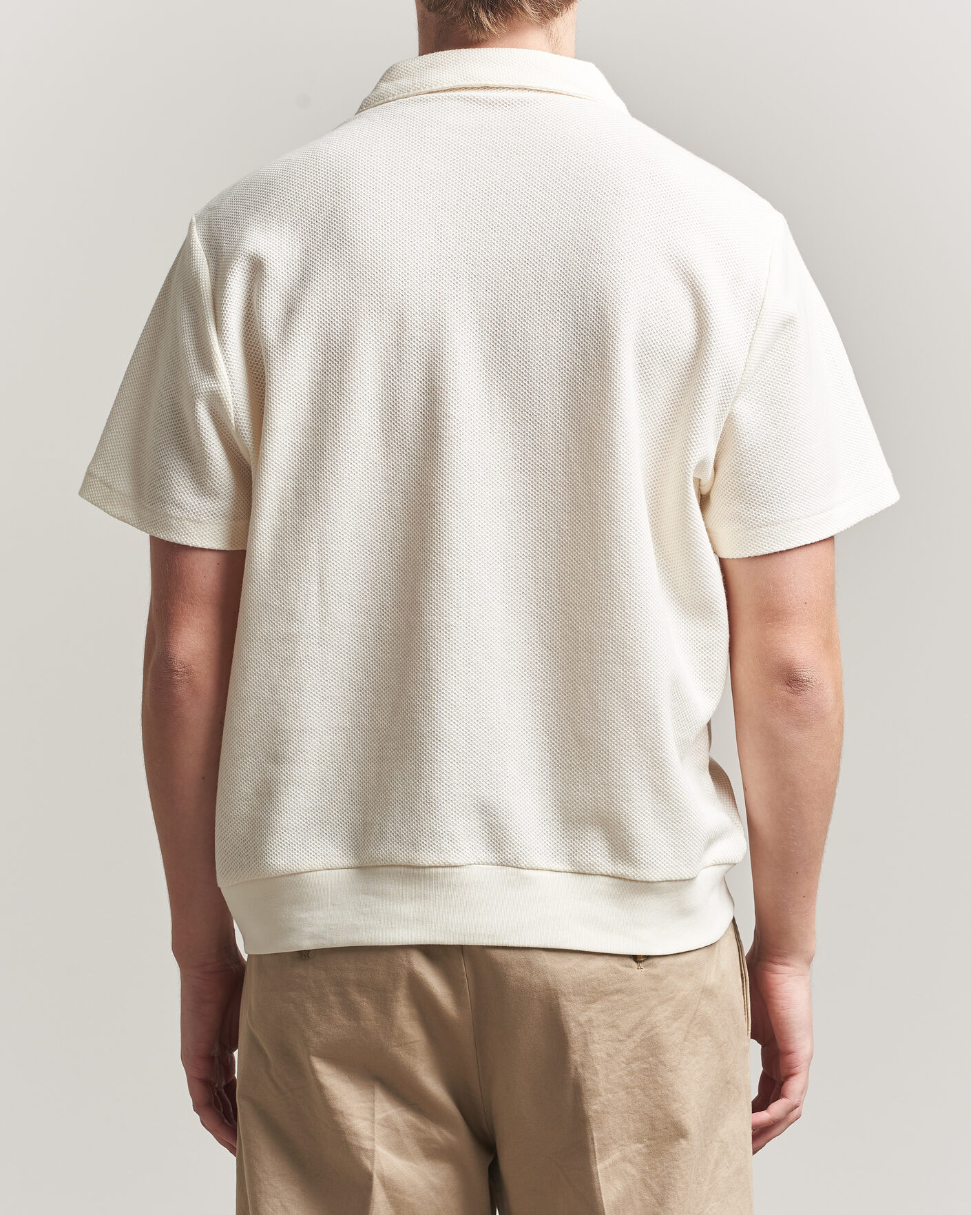 Herren | Poloshirts | Polo Ralph Lauren | Knitted Polo Pale Cream
