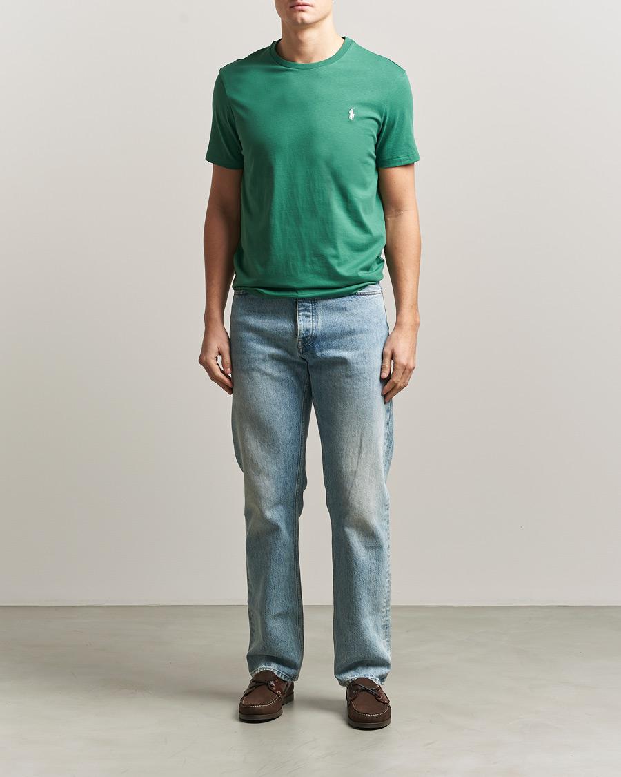 Herren | T-Shirts | Polo Ralph Lauren | Crew Neck T-Shirt Antique Cream