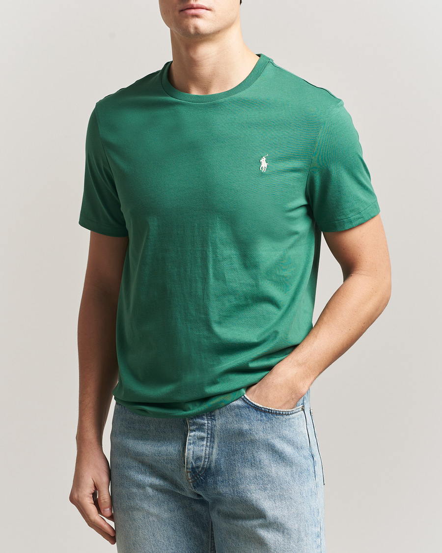 Herren | T-Shirts | Polo Ralph Lauren | Crew Neck T-Shirt Antique Cream