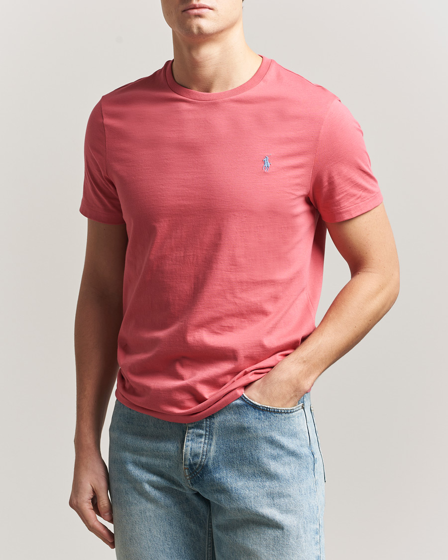Herren | T-Shirts | Polo Ralph Lauren | Crew Neck T-Shirt Red Sky