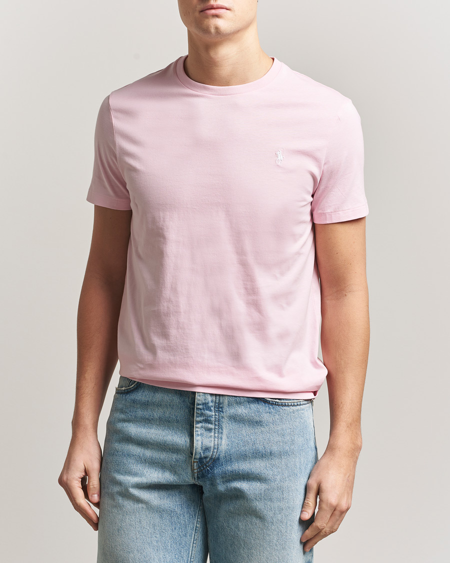 Herren | T-Shirts | Polo Ralph Lauren | Crew Neck T-Shirt Garden Pink