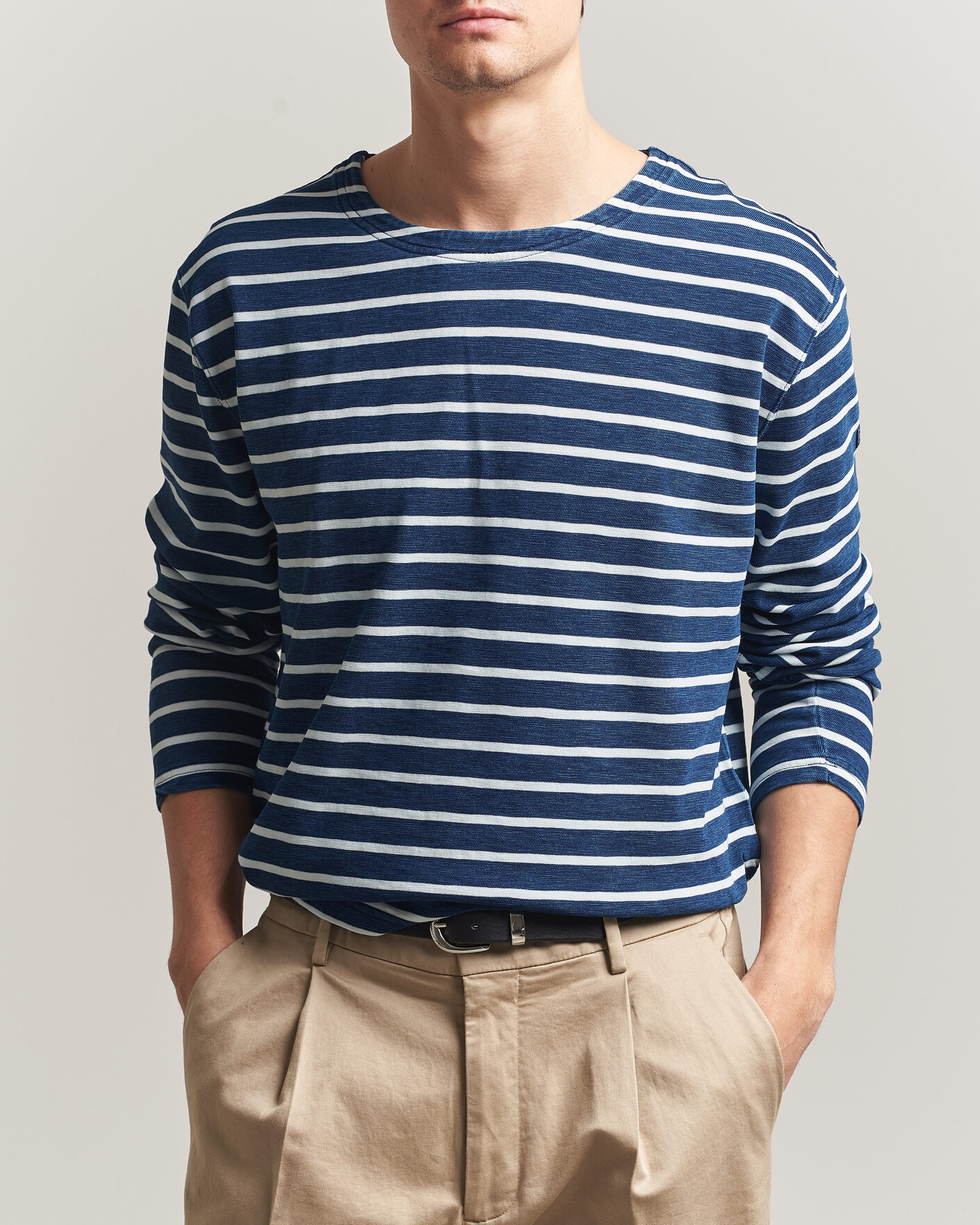 Herren | T-Shirts | Polo Ralph Lauren | Long Sleeve Jersey T-Shirt Dark Indigo