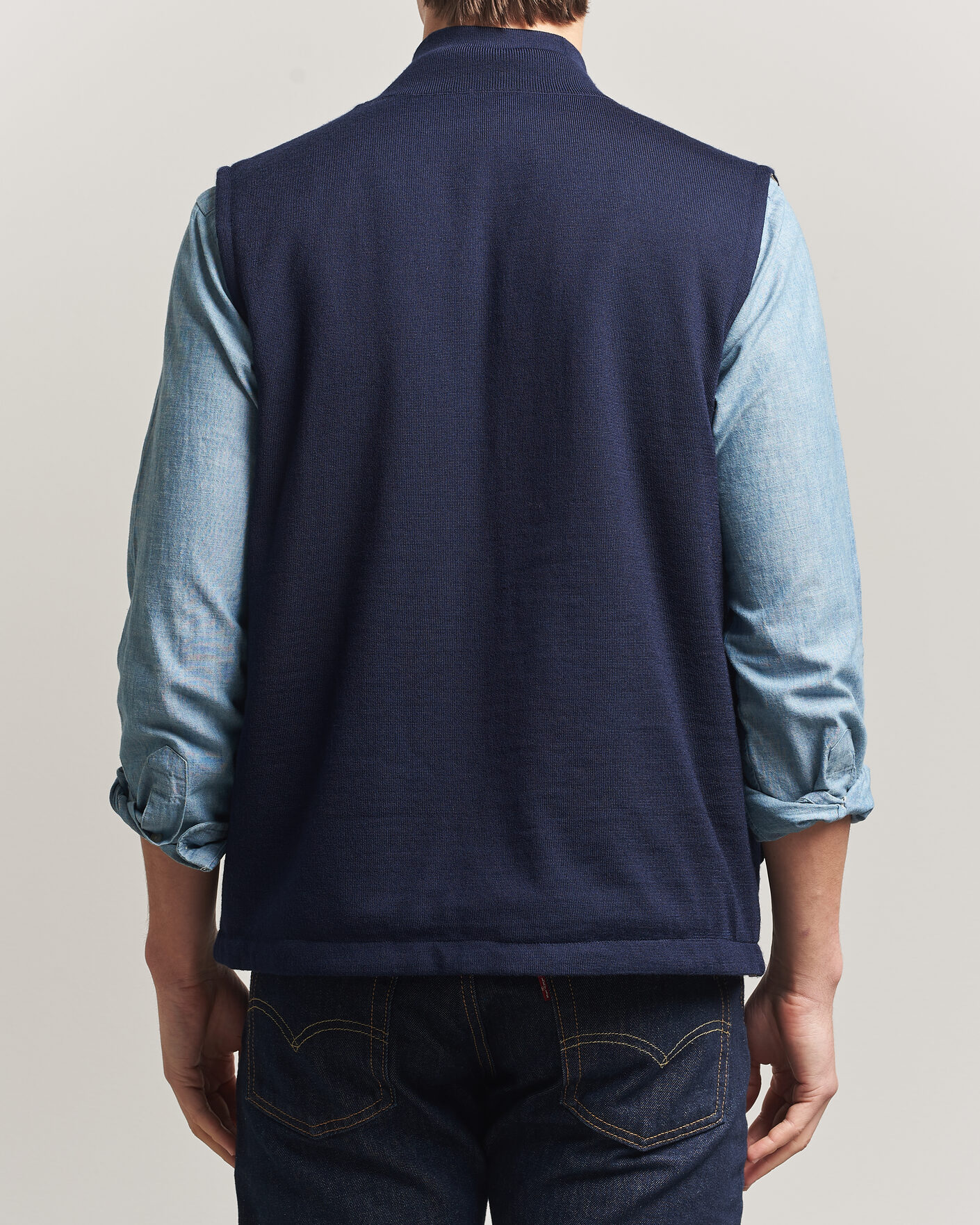 Herren | Pullover | Polo Ralph Lauren | Wool Blend Vest Navy Combo