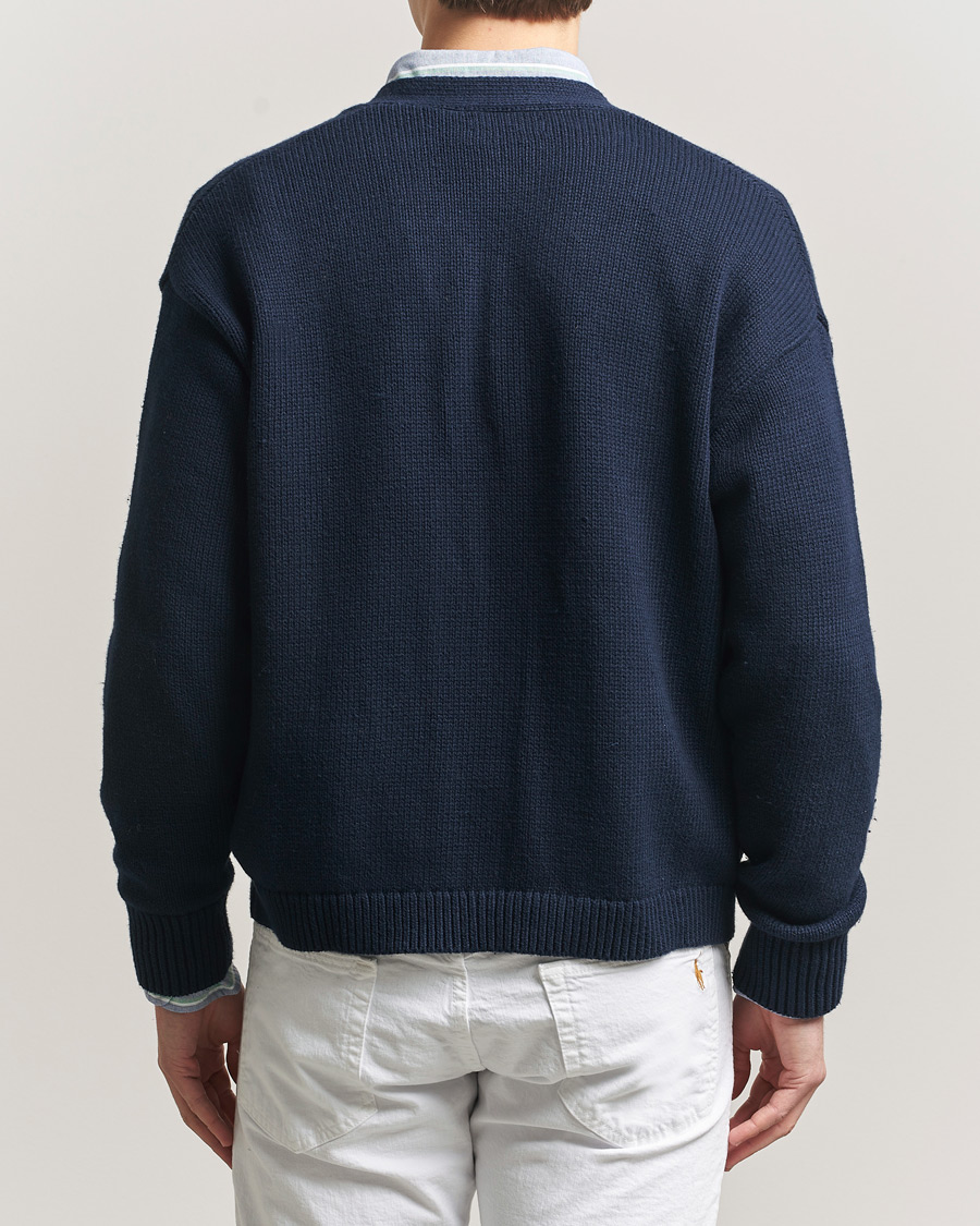 Herren | Pullover | Polo Ralph Lauren | Cotton Cardigan Hunter Navy