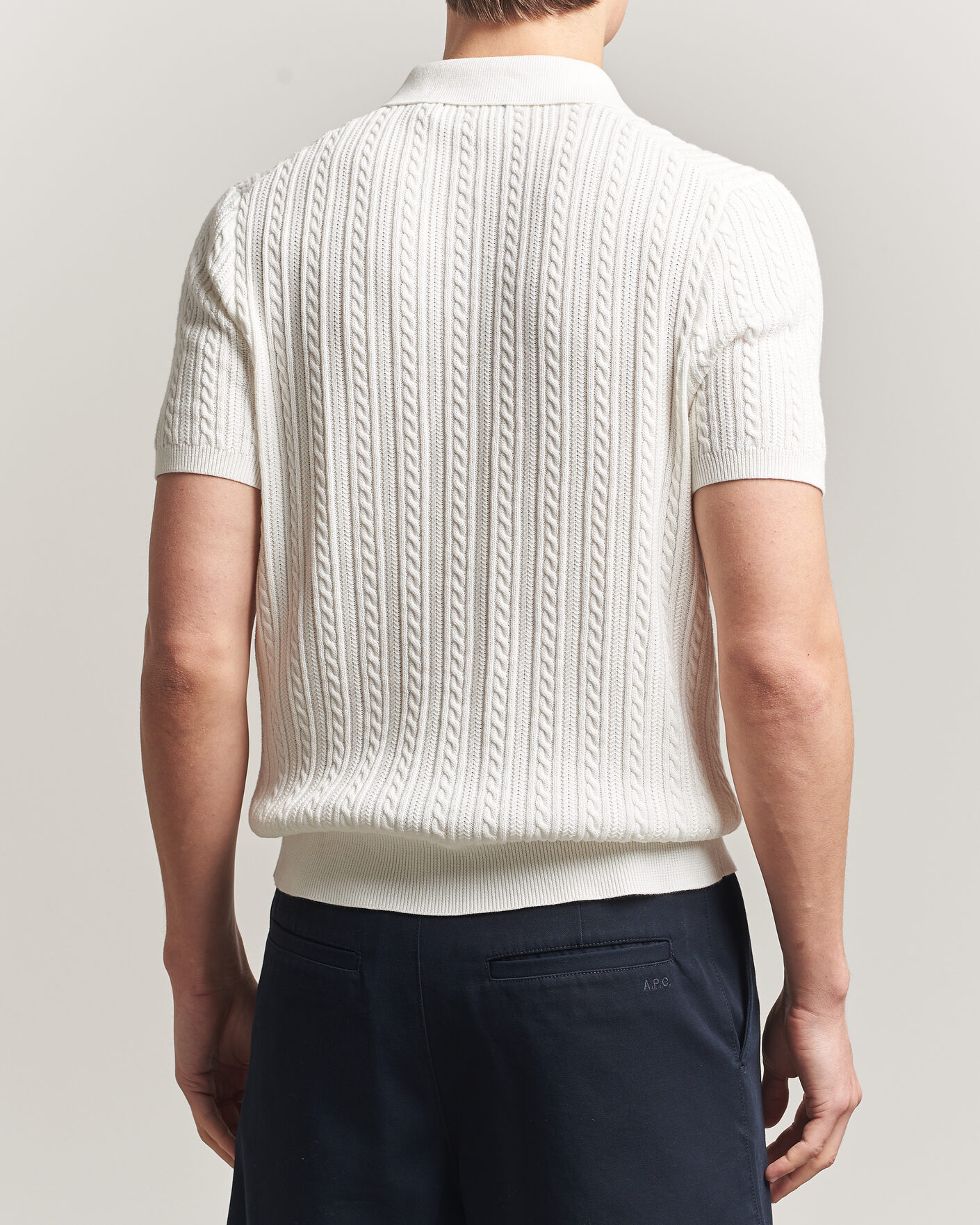 Herren | Poloshirts | Polo Ralph Lauren | Cotton Polo Deckwash White/Navy