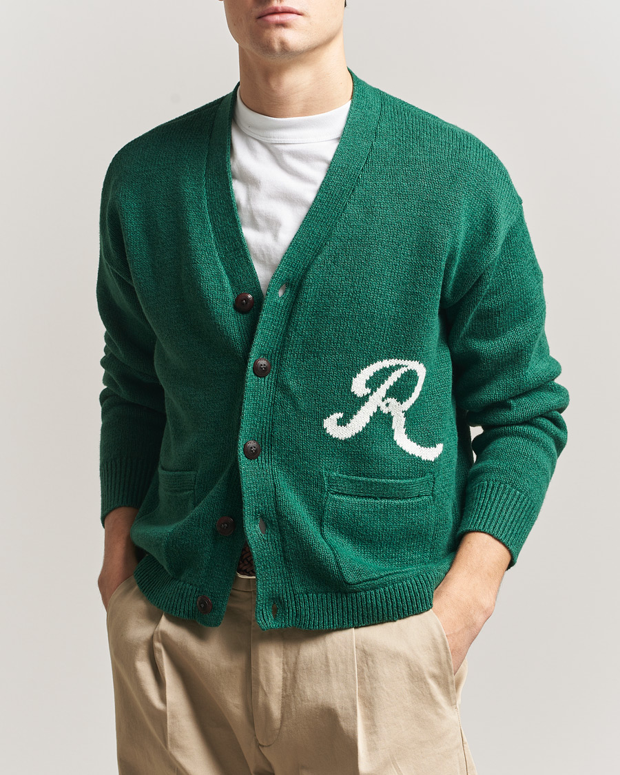 Herren | Pullover | Polo Ralph Lauren | Linen Blend Cardigan Bay Green