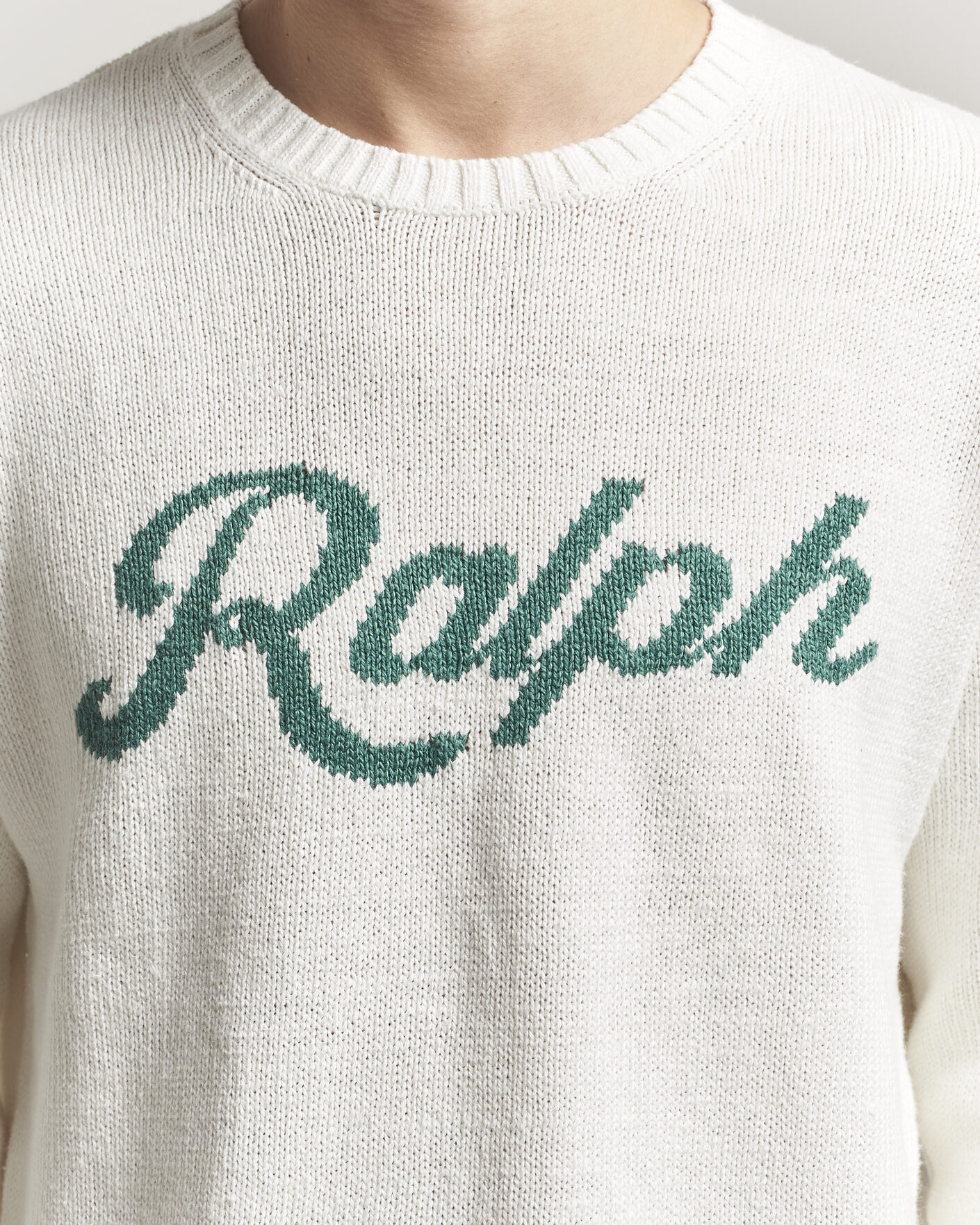 Herren | Pullover | Polo Ralph Lauren | Linen Blend Sweater Deckwash White