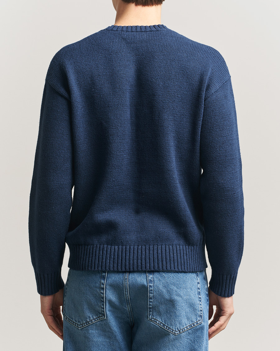 Herren | Pullover | Polo Ralph Lauren | Linen Blend Sweater Dark Cobalt