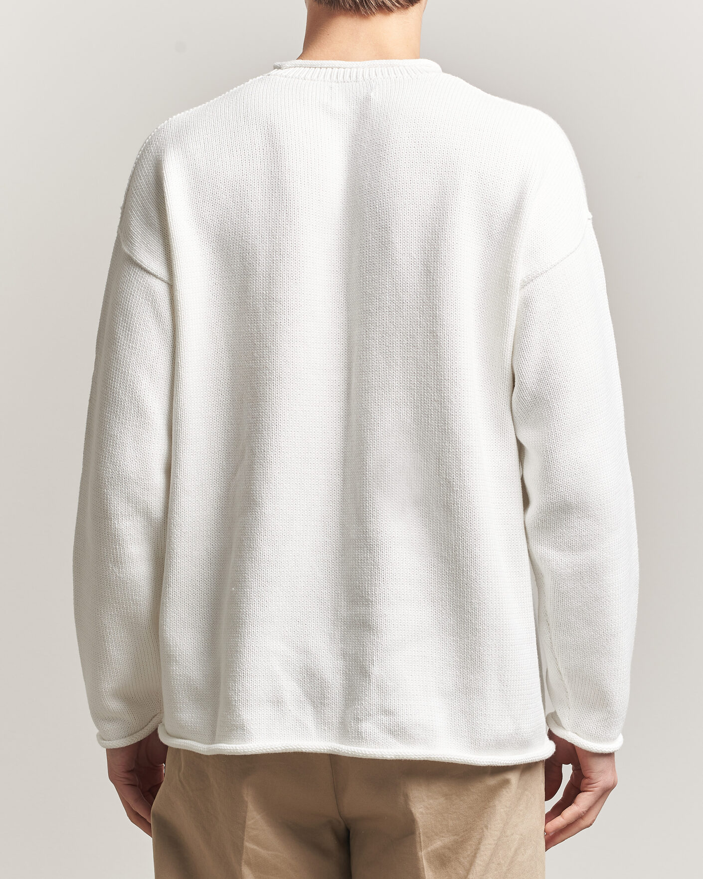 Herren | Pullover | Polo Ralph Lauren | Cotton Bear Sweater Deckwash White