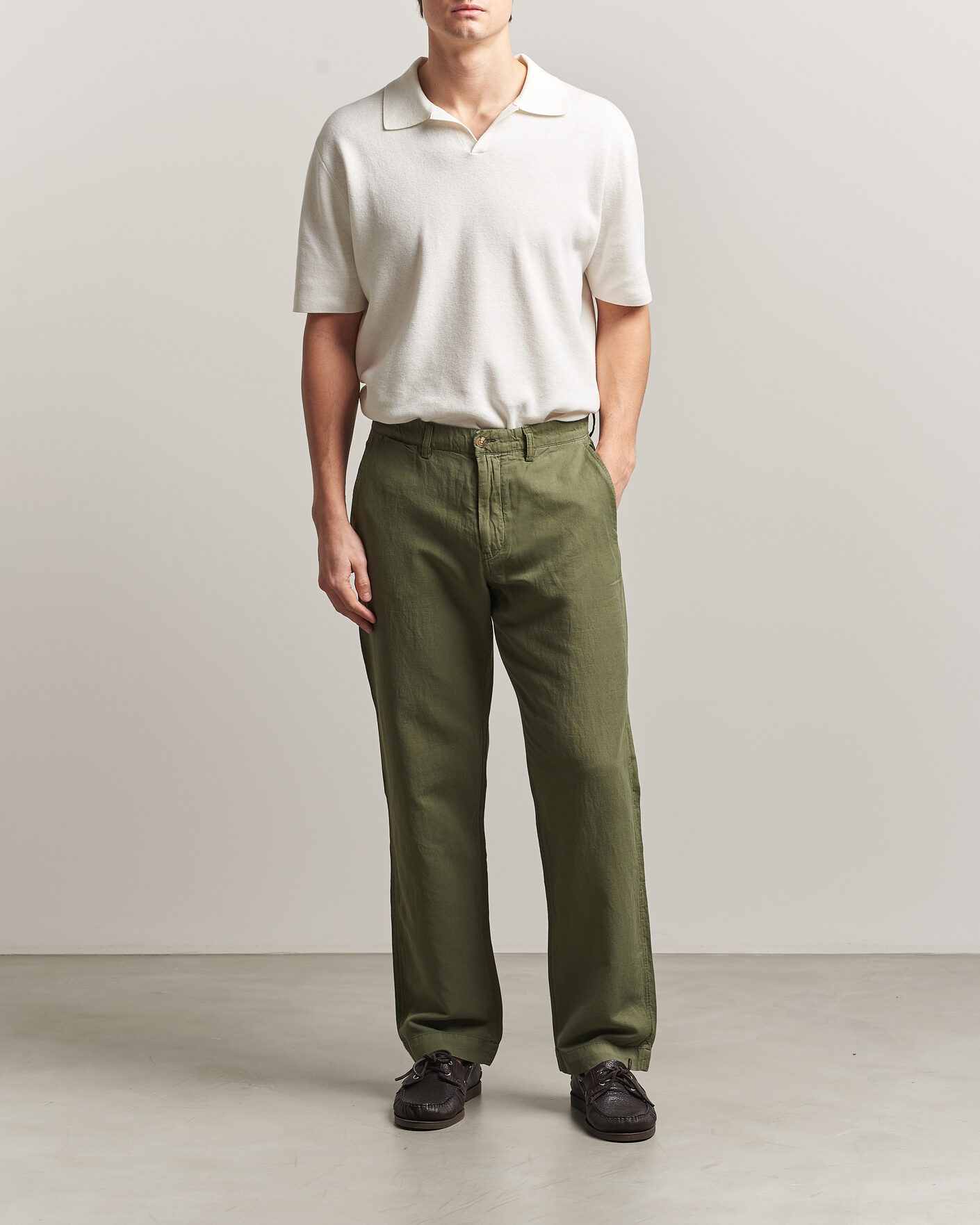 Herren | Hosen | Polo Ralph Lauren | Linen Cotton Pants Garden Trail