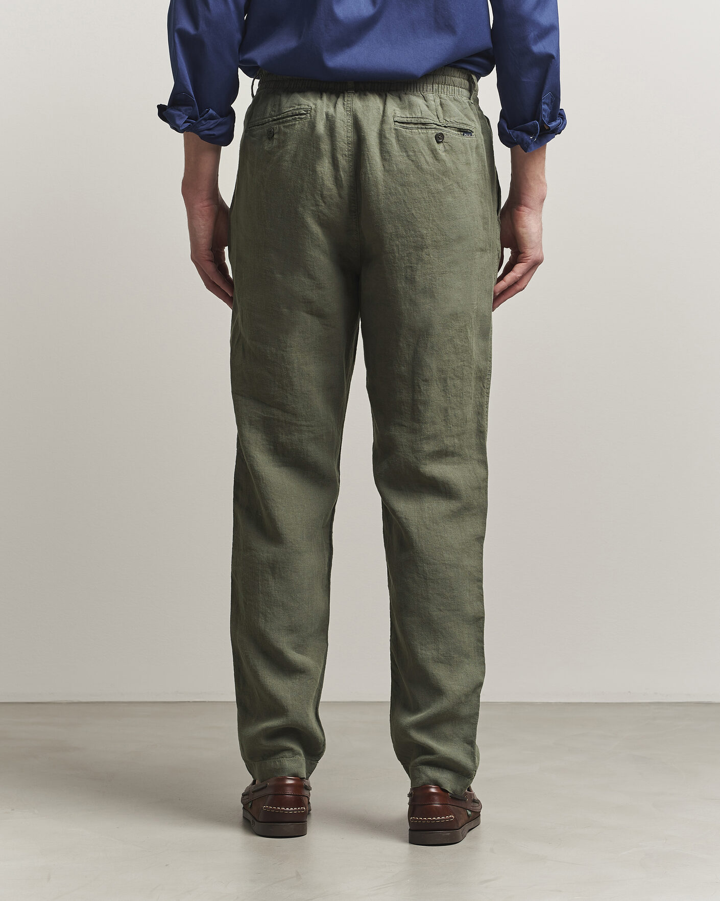 Herren | Hosen | Polo Ralph Lauren | Prepster Linen Trousers New Olive
