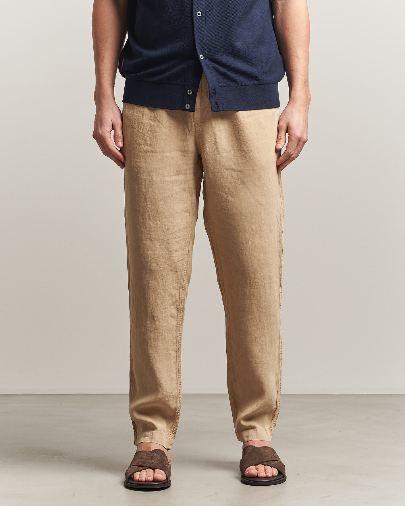 Herren | Hosen | Polo Ralph Lauren | Prepster Linen Trousers Classic Khaki