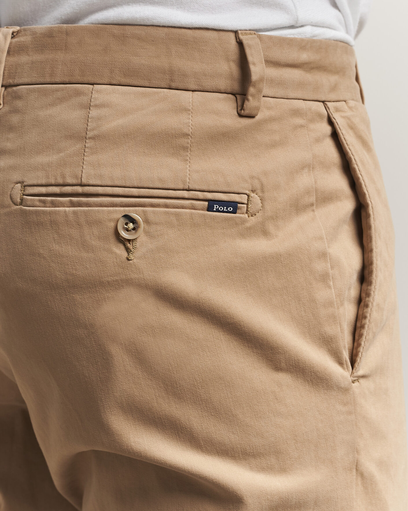 Herren | Hosen | Polo Ralph Lauren | Jarrett Satin Chinos Khaki Hill