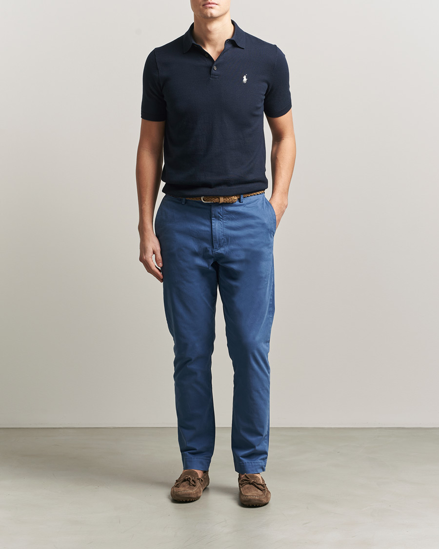 Herren | Hosen | Polo Ralph Lauren | Jarrett Satin Chinos Night Navy