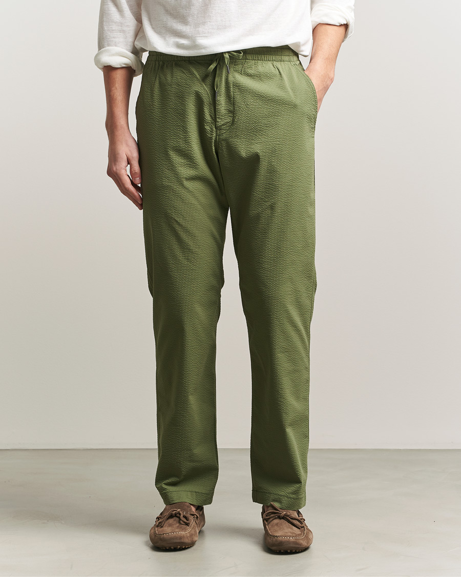 Herren | Hosen | Polo Ralph Lauren | Seersucker Pants Supply Olive