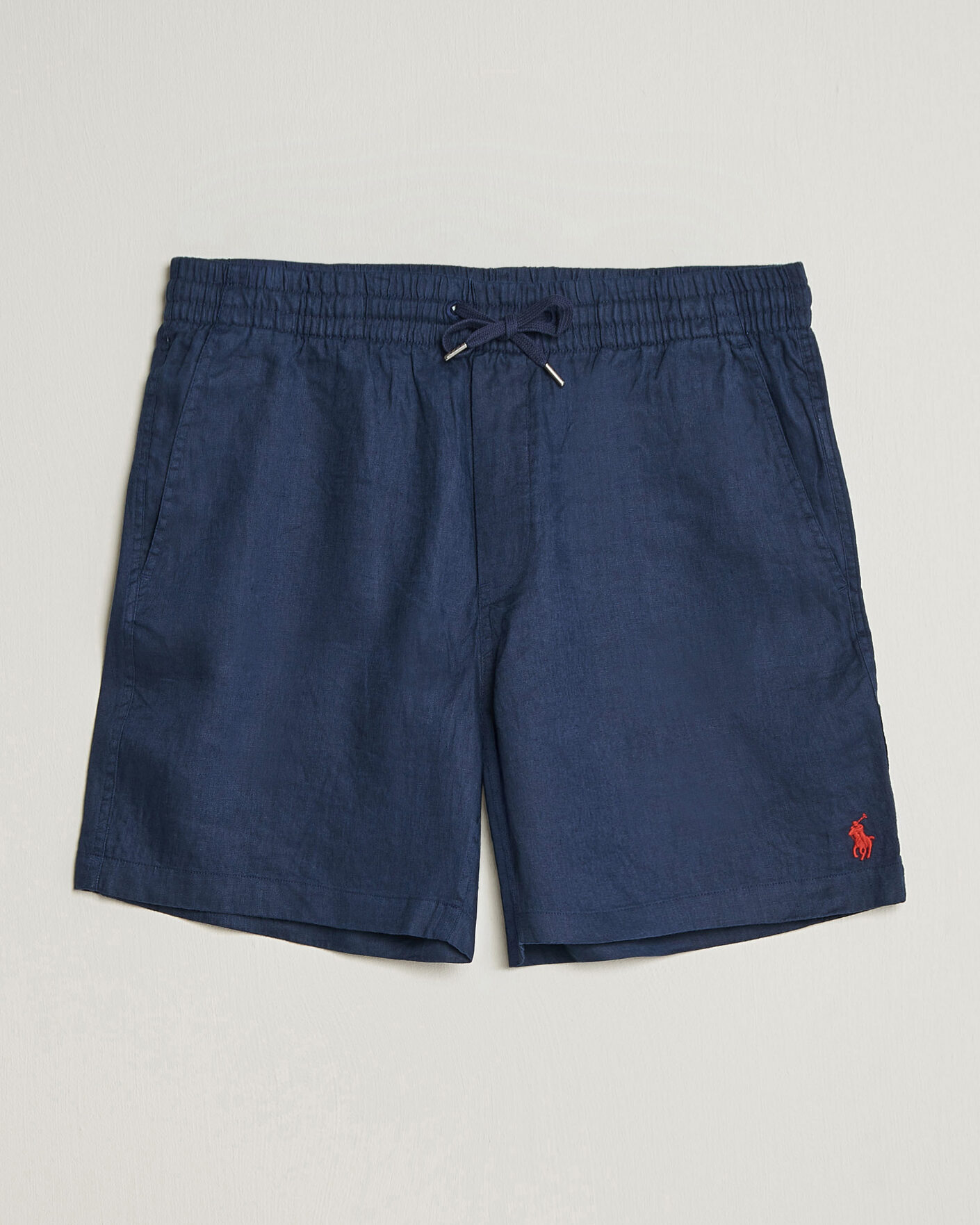 Herren | Shorts | Polo Ralph Lauren | Dyed Linen Shorts Newport Navy