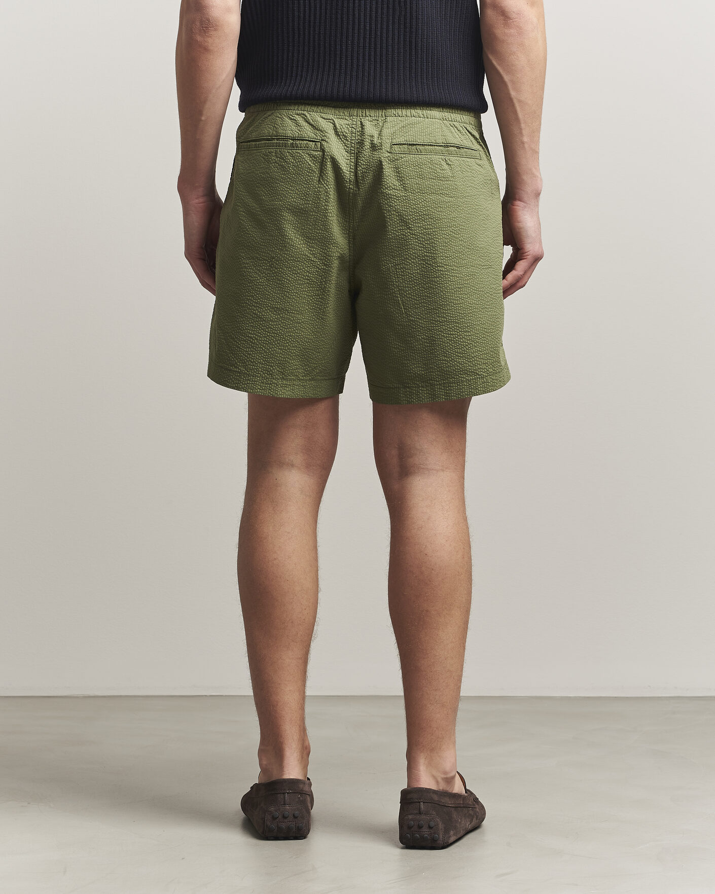 Herren | Shorts | Polo Ralph Lauren | Seersucker Shorts Supply Olive