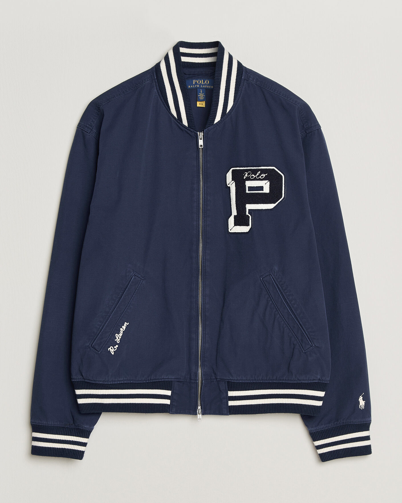 Herren | Jacken | Polo Ralph Lauren | Rustic Canvas Bomberjacket Newport Navy