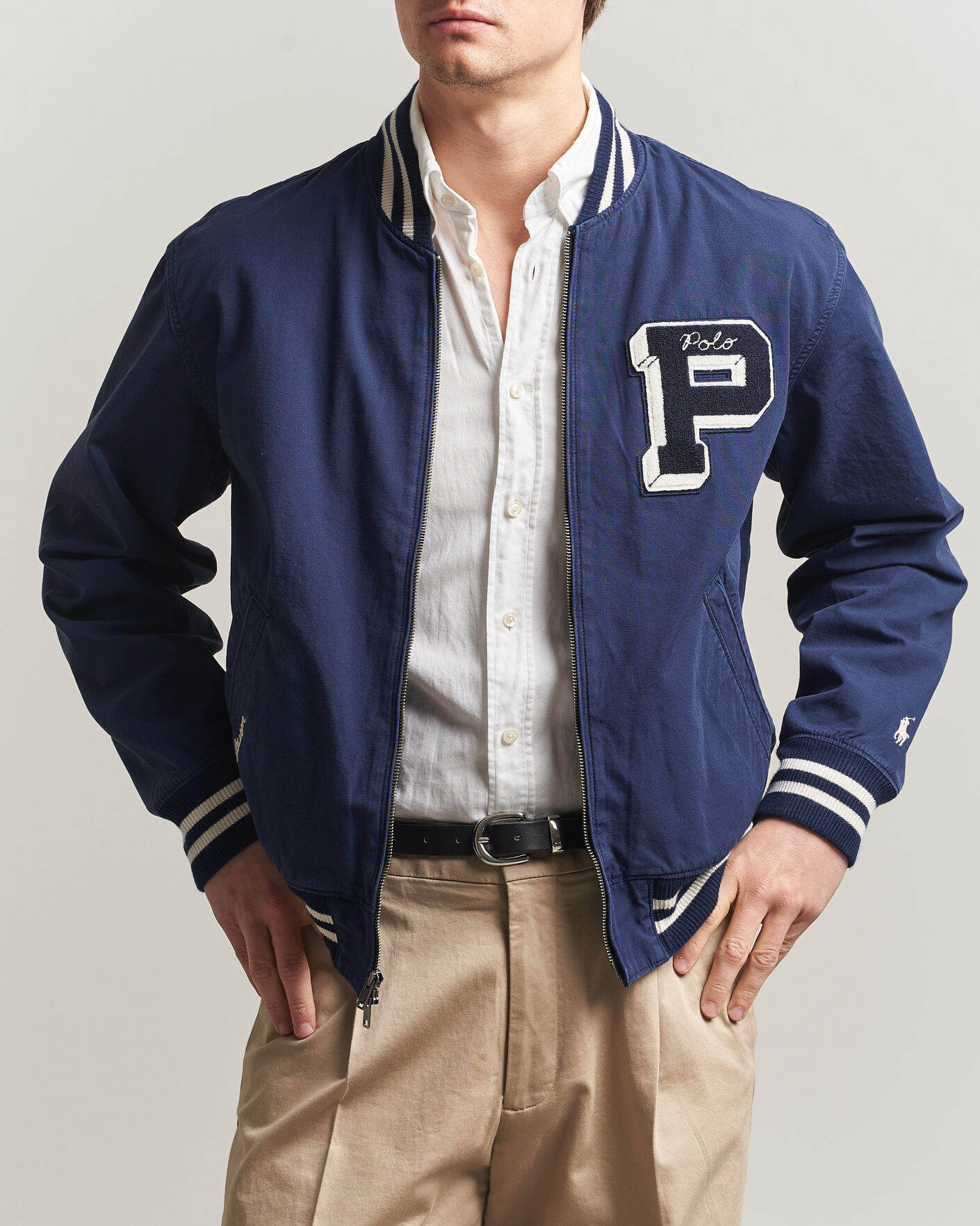 Herren | Jacken | Polo Ralph Lauren | Rustic Canvas Bomberjacket Newport Navy